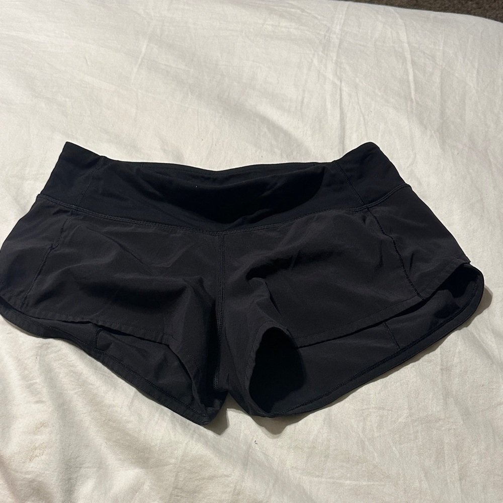 Lululemon Athletica Black Athletic Shorts